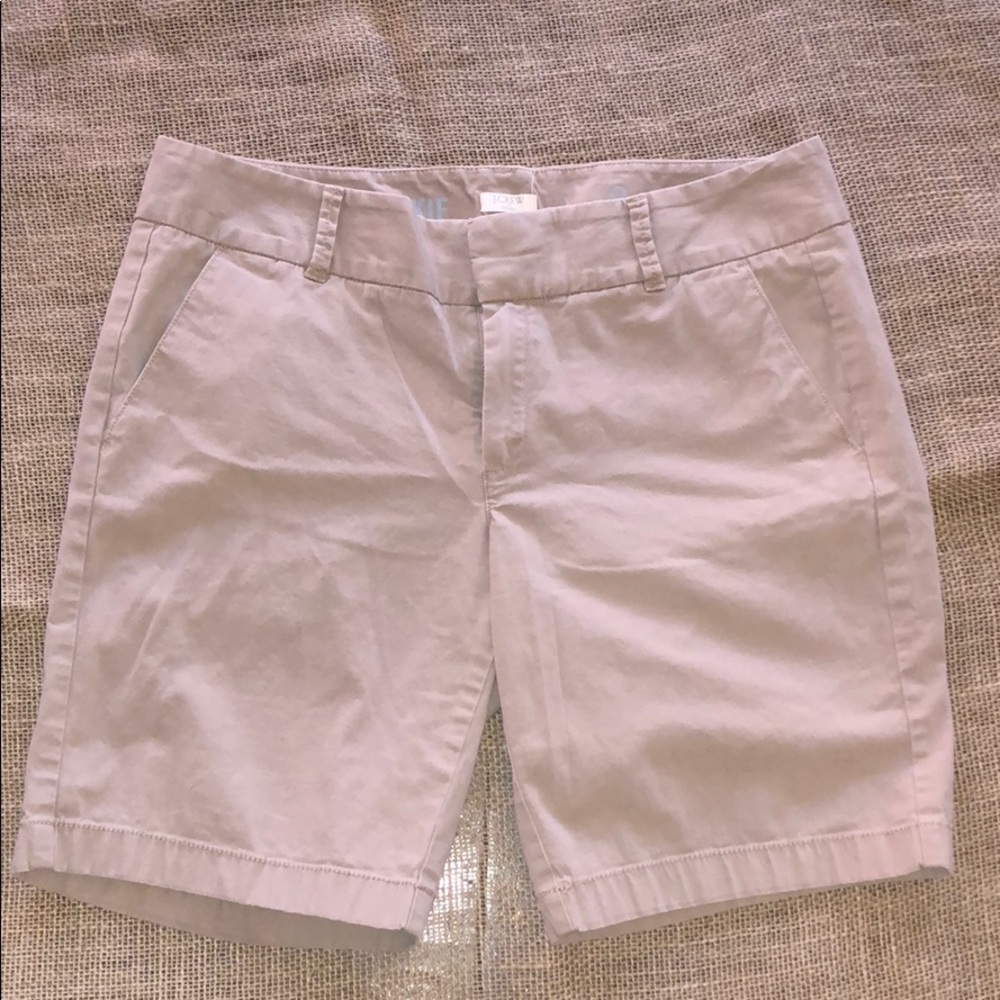 Jcrew Frankie Stretch Shorts